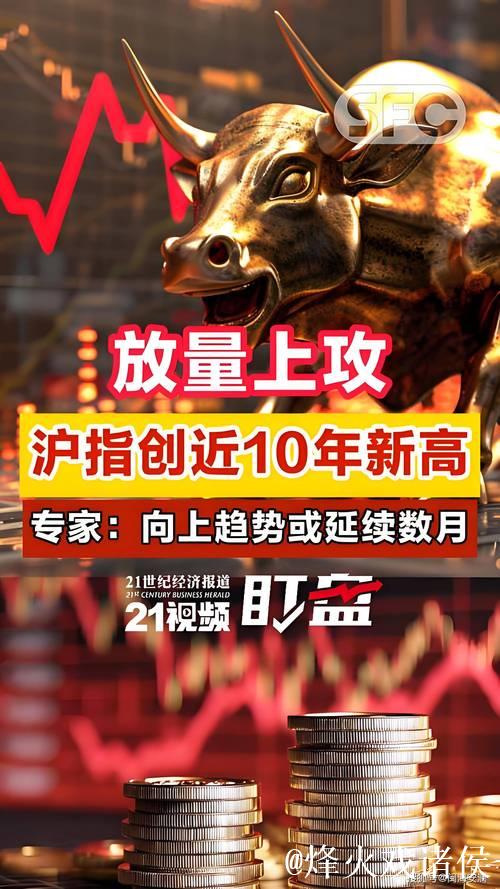 沪指创近十年新高 A股总市值突破100万亿元 沪指创近十年新高 A股总市值突破100万亿元